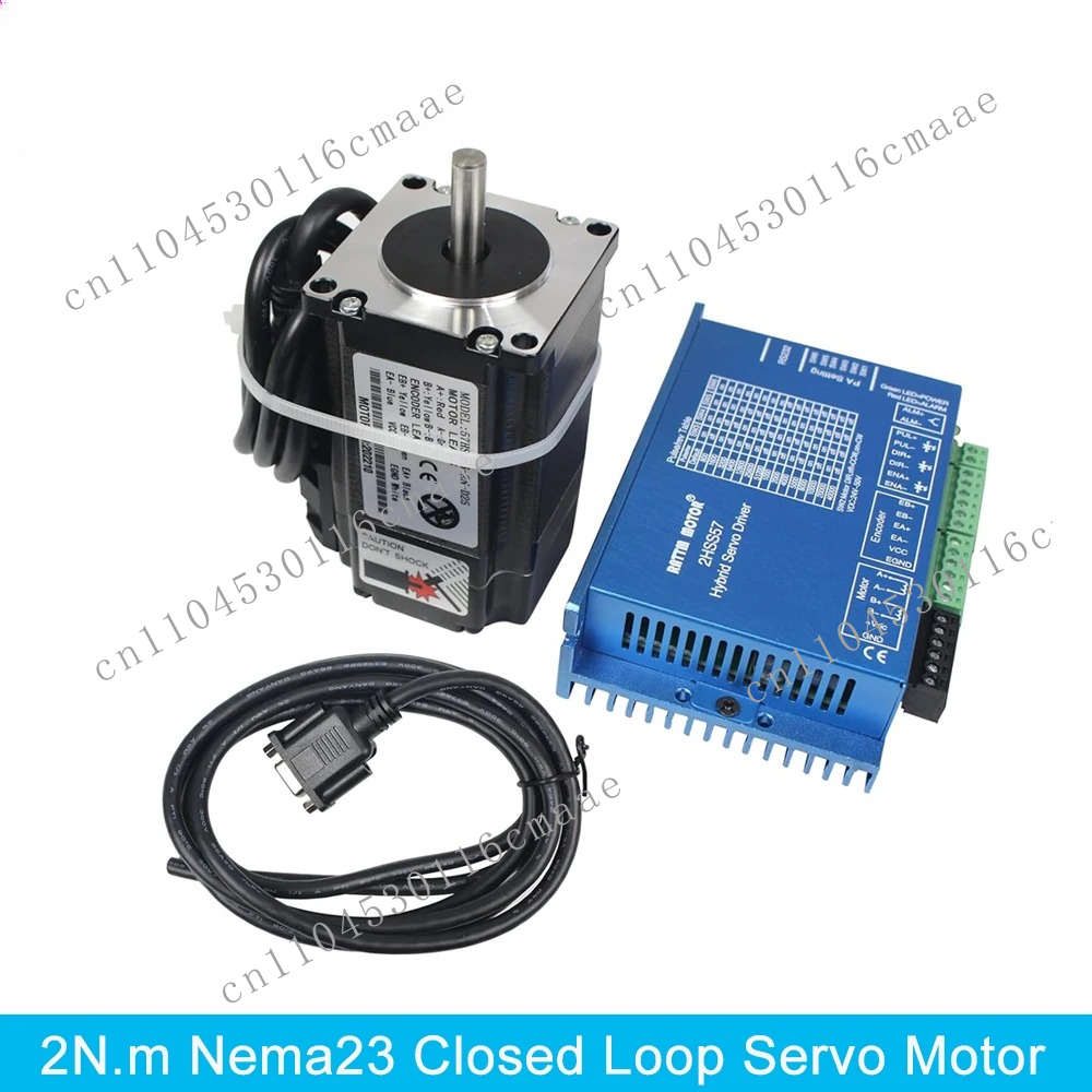 Nema 23 Closed Loop Stepper Motor Driver Kit - 2N.m Nema23 محرك متدرج مؤازر بحلقة