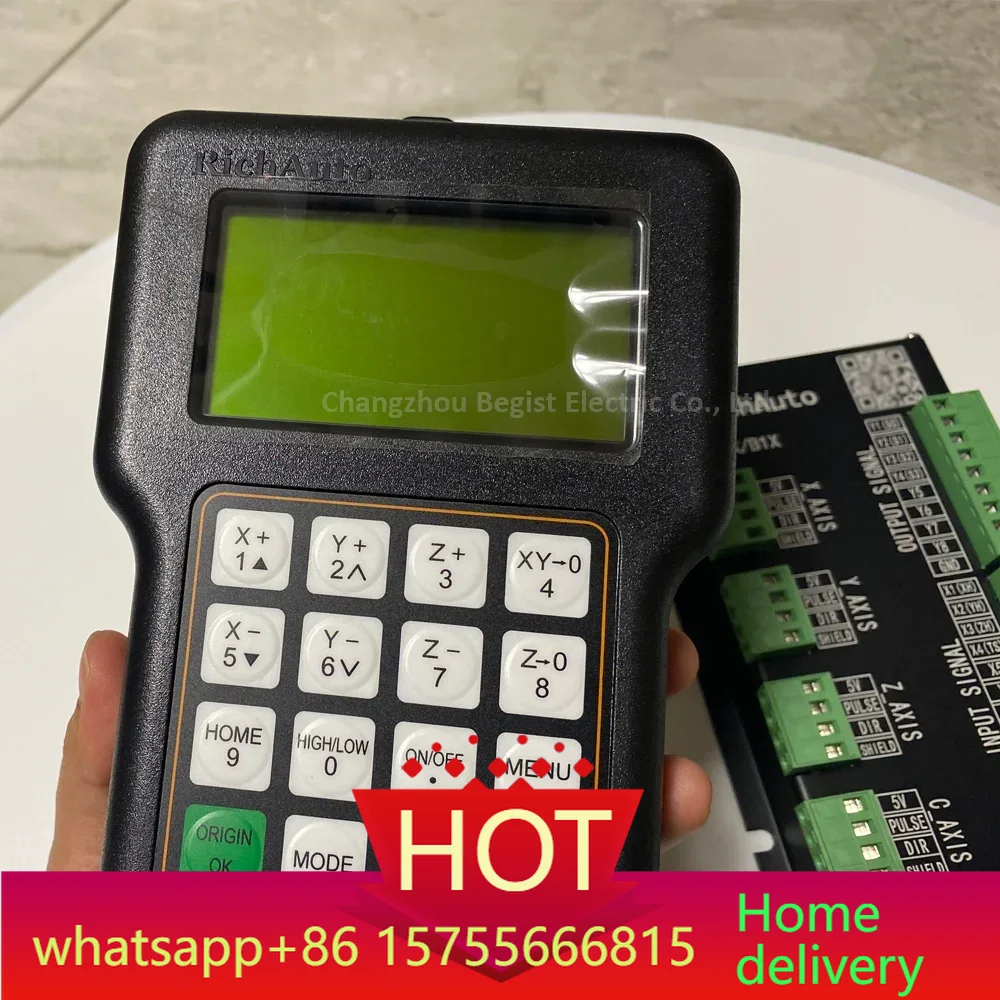 Richauto A11 Dsp Controller 3 Axis - ماكينة نحت وطحن CNC رخيصة الثمن