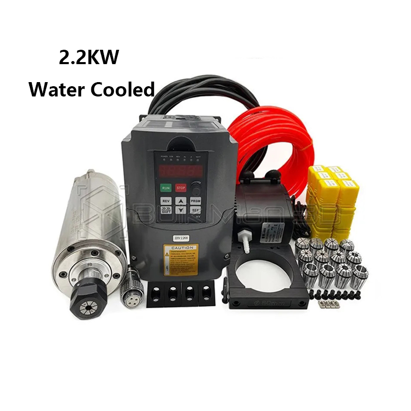 Er20 Collet Chuck Spindle Motor 220V - محرك مغزلي عالي الجودة بقوة 2.2