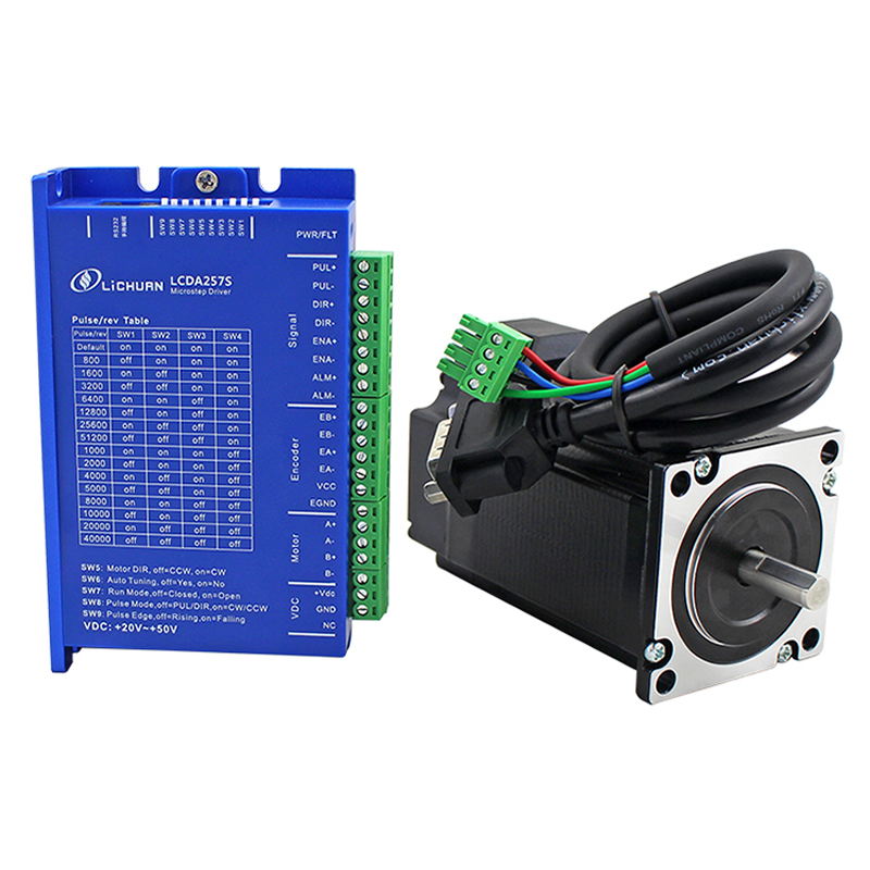 حار بيع! 2nm محرك متدرج باستخد - مراجعة Nema 23 Closed Loop Stepper Motor Driver Kit وسعره