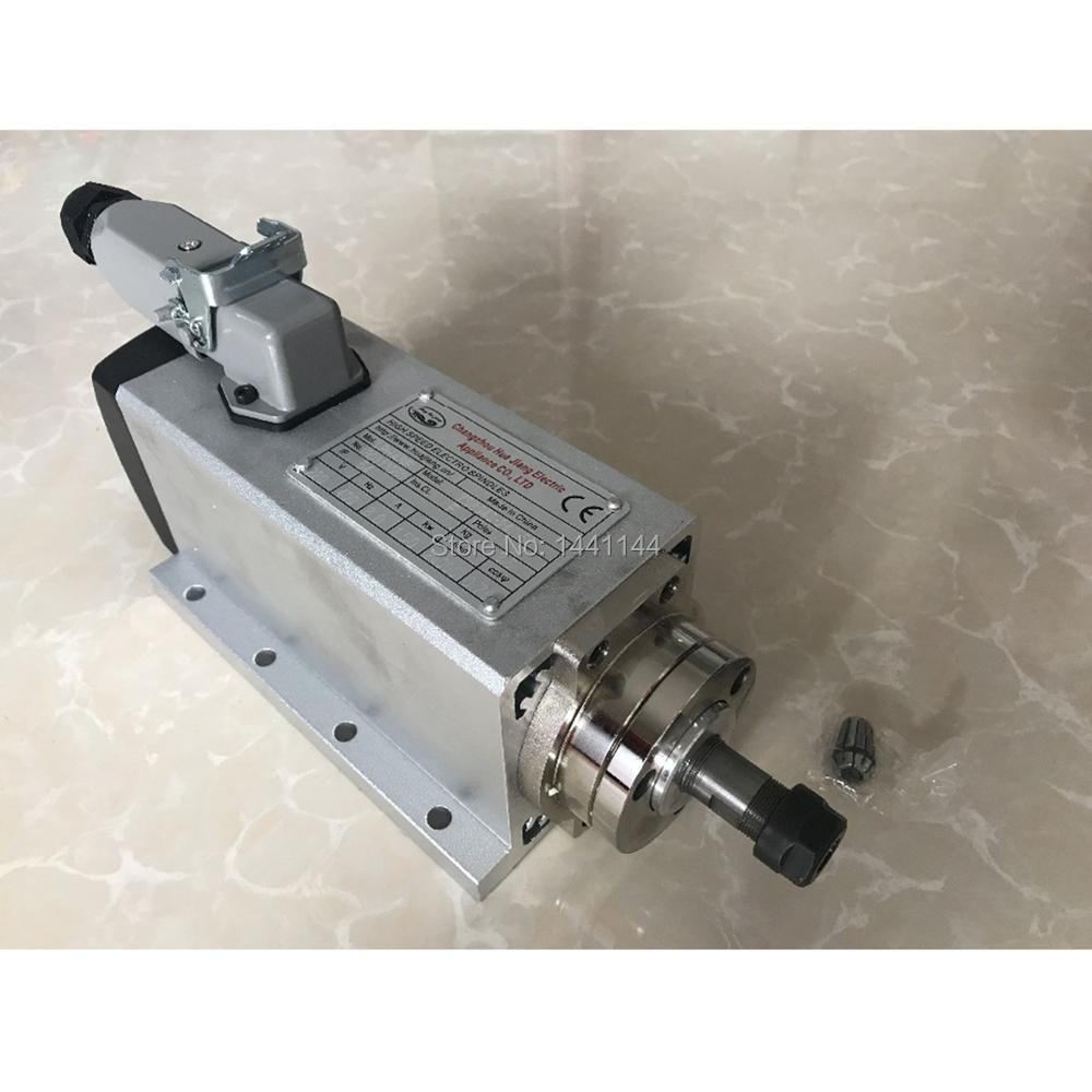 1.5KW تبريد الهواء المغزل موتو - مراجعة Air Cooled 1.5Kw Spindle Motor Inverter 110V وسعره
