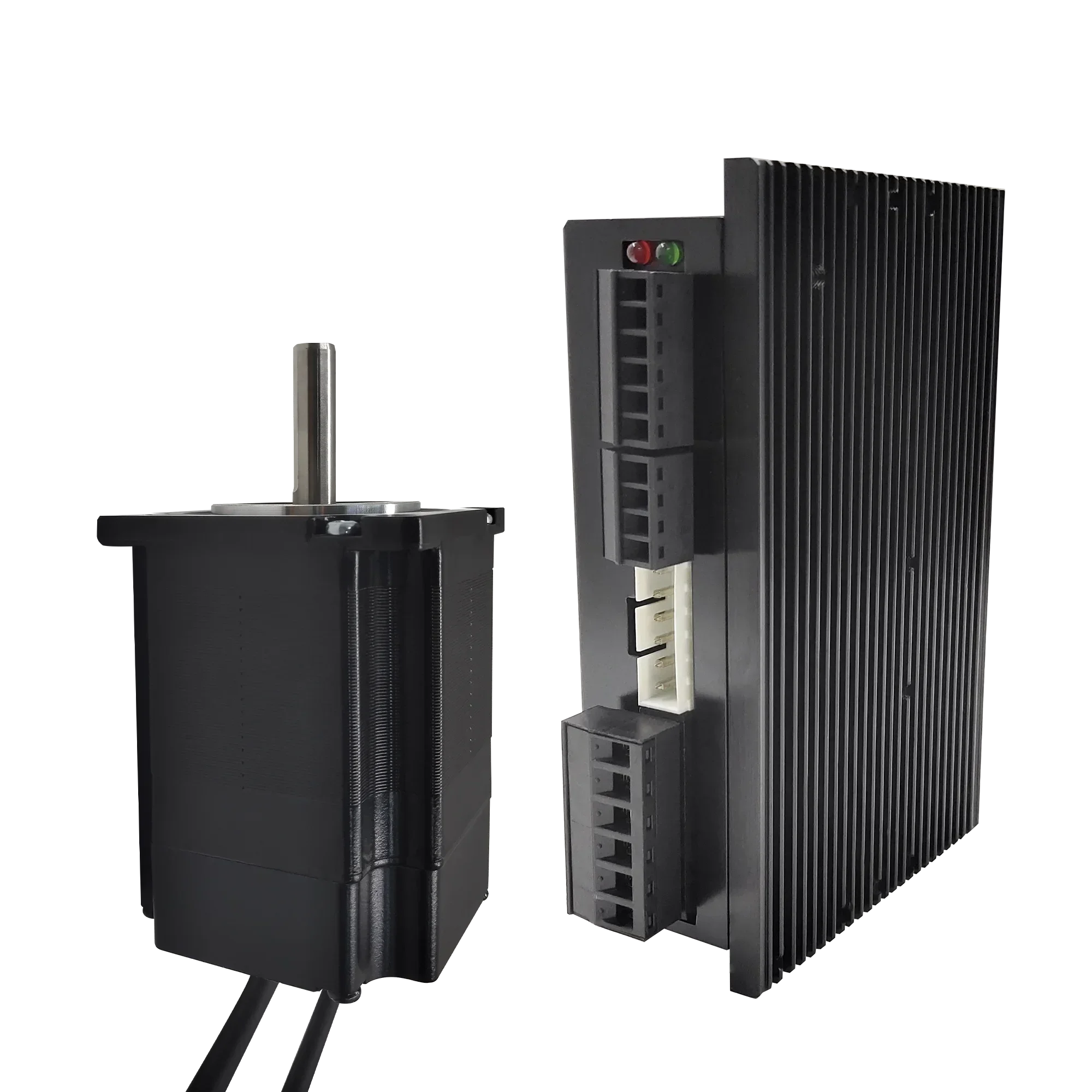 محرك سامسر ثنائي الطور Nema23  - مراجعة Nema 23 Closed Loop Stepper Motor Driver Kit وسعره