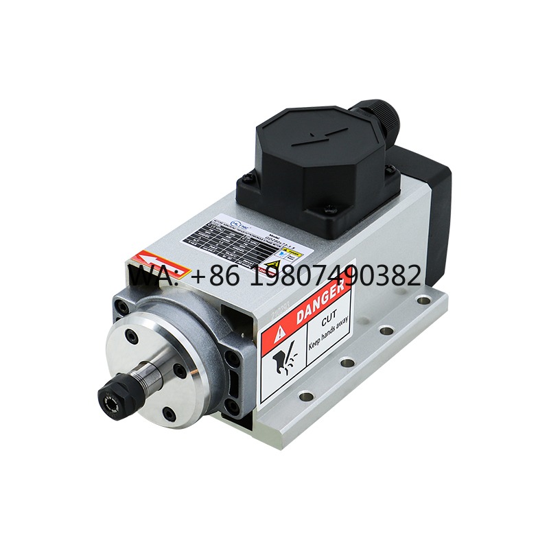 محرك مغزل CNC عالي السرعة 1.5  - مراجعة Er20 Collet Chuck Spindle Motor 220V وسعره