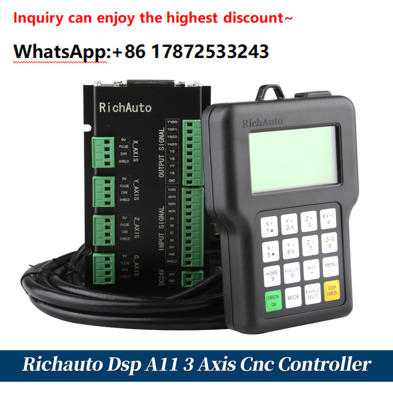جهاز تحكم عن بعد ثلاثي المحاور - مراجعة Richauto A11 Dsp Controller 3 Axis وسعره