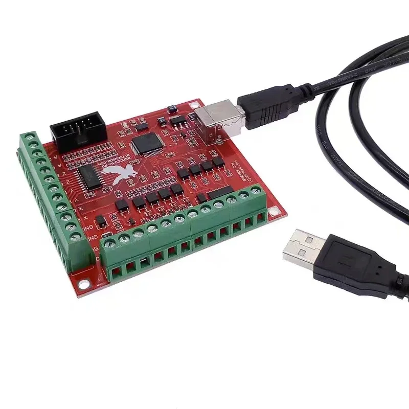 لوحة تحكم CNC MACH3 100Khz متع - مراجعة 5 Axis Cnc Breakout Board Interface Mach3 وسعره