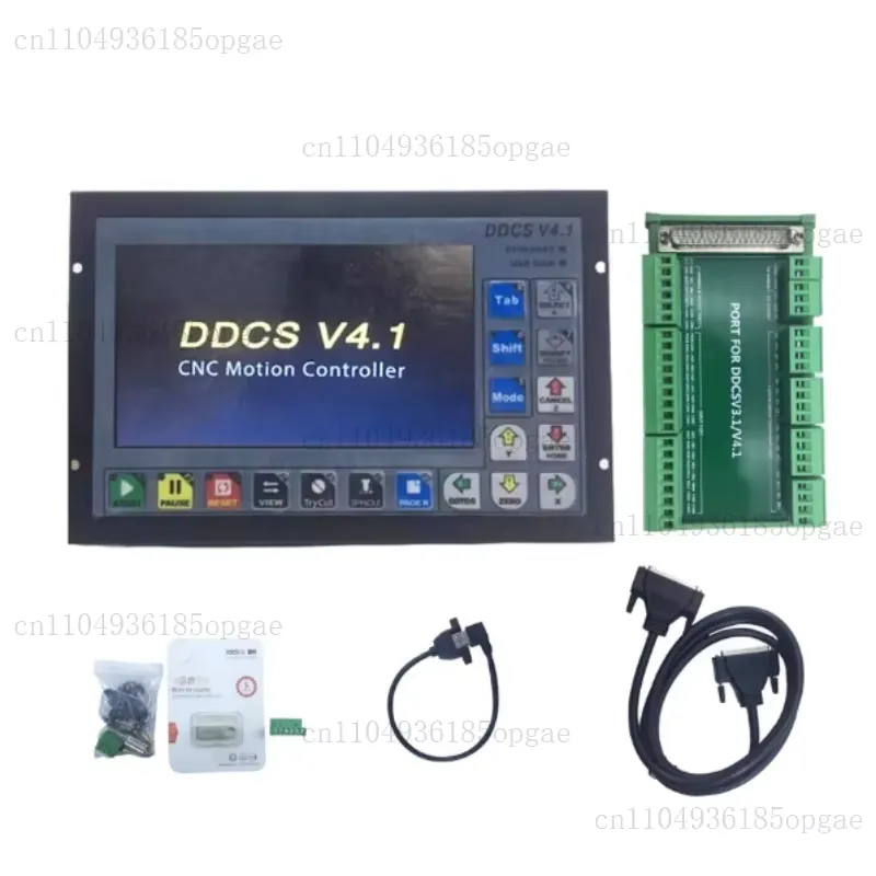 وحدة تحكم بالحركة مستقلة DDCS  - مراجعة Ddcs V4.1 4 Axis Cnc Offline Controller وسعره