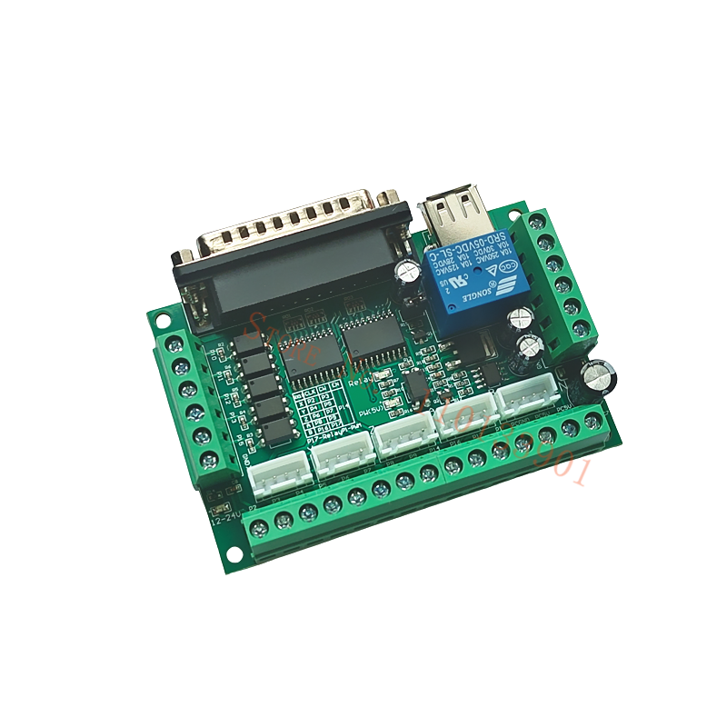 1 قطعة 5 محور نك لوحة القطع وا - مراجعة 5 Axis Cnc Breakout Board Interface Mach3 وسعره