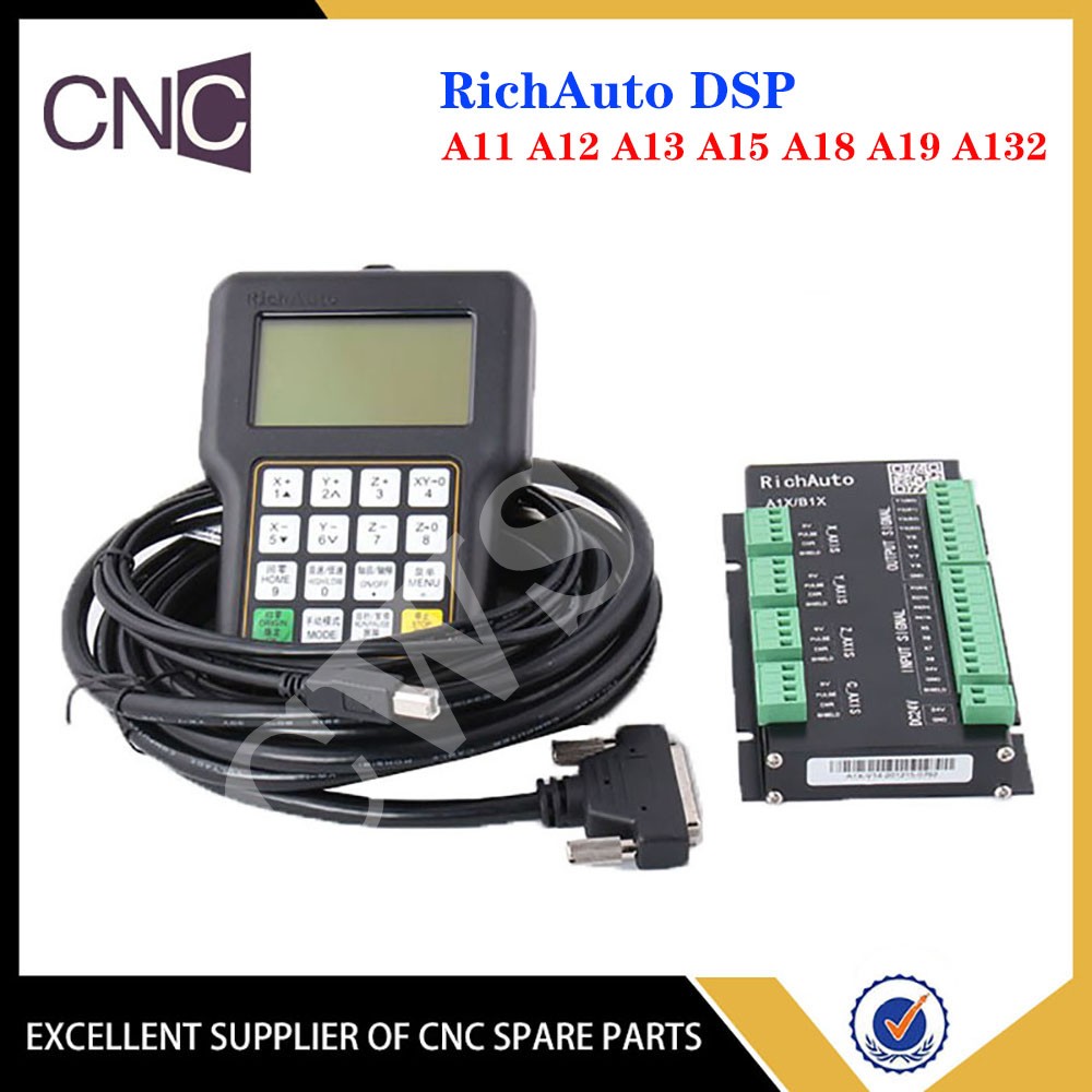 RichAuto DSP غير متصل A11 A12  - مراجعة Richauto A11 Dsp Controller 3 Axis وسعره