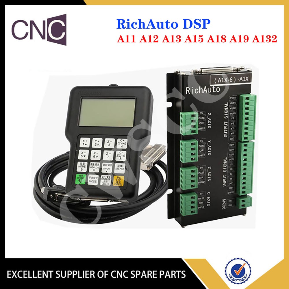 RichAuto DSP غير متصل A11 A12  - مراجعة Richauto A11 Dsp Controller 3 Axis وسعره