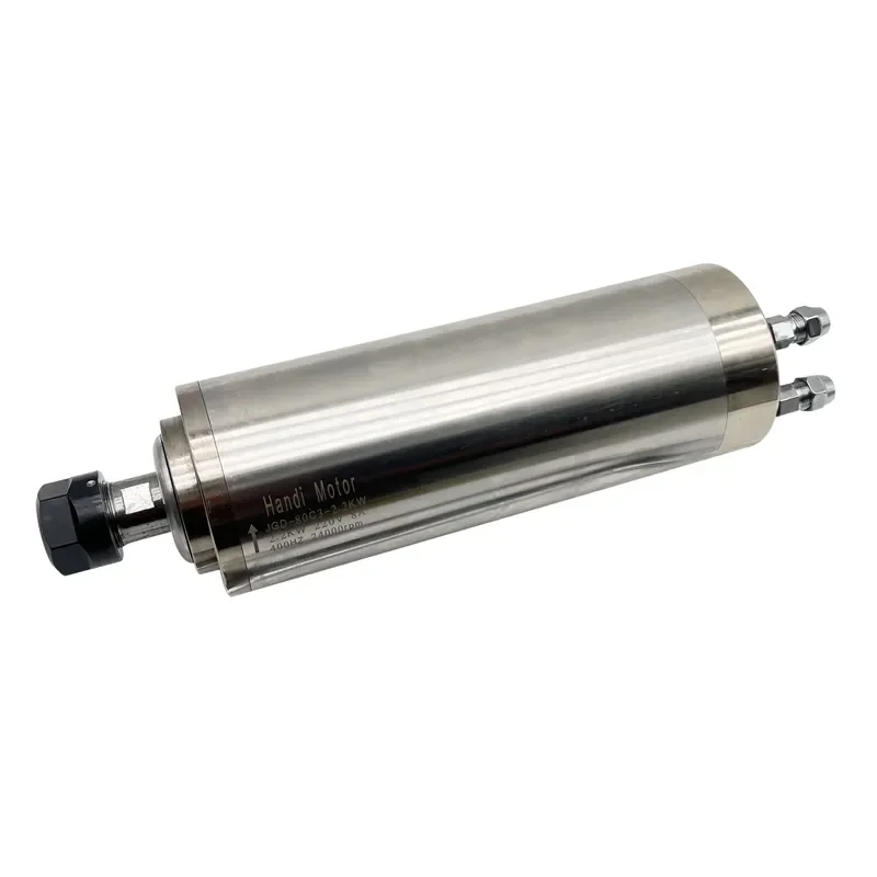 طقم محرك مغزلي CNC مبرد بالماء - مراجعة 2.2Kw Water Cooled Spindle Kit Vfd وسعره