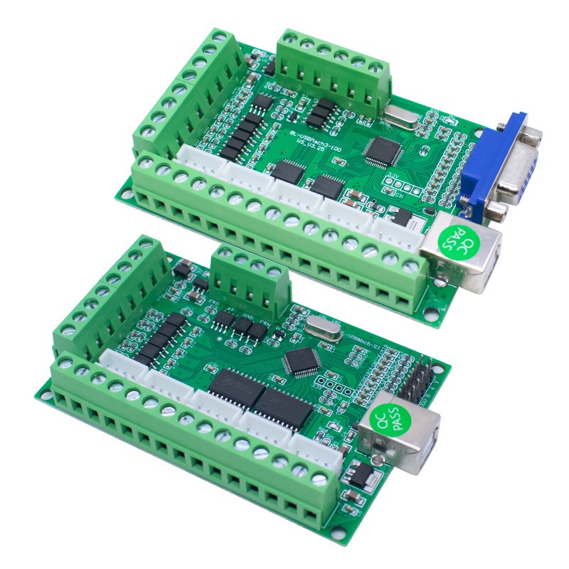 1 قطعة لوحة للقيادة المحرك باس - مراجعة 5 Axis Cnc Breakout Board Interface Mach3 وسعره
