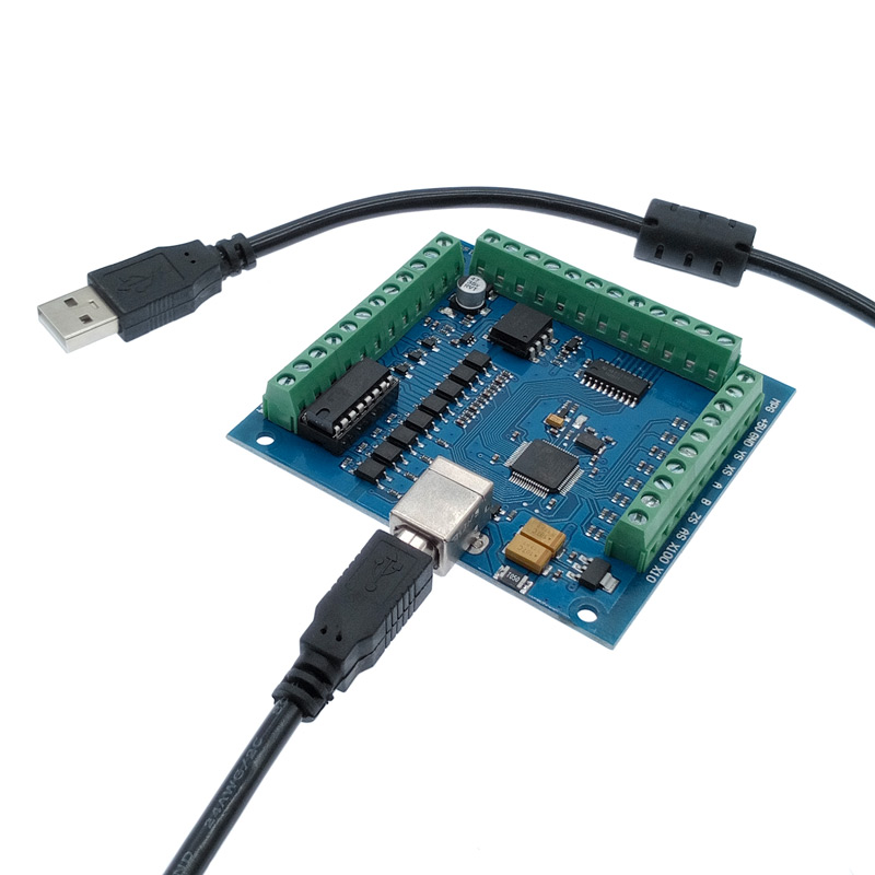 لوحة تحكم CNC بمنفذ USB MACH3  - مراجعة Mach3 Usb Cnc Controller 4 Axis 100Khz وسعره