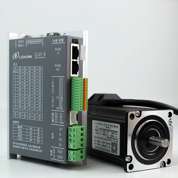 محرك خطوي LICHUAN RS485 Nema 2 - مراجعة Nema 23 Closed Loop Stepper Motor Driver Kit وسعره