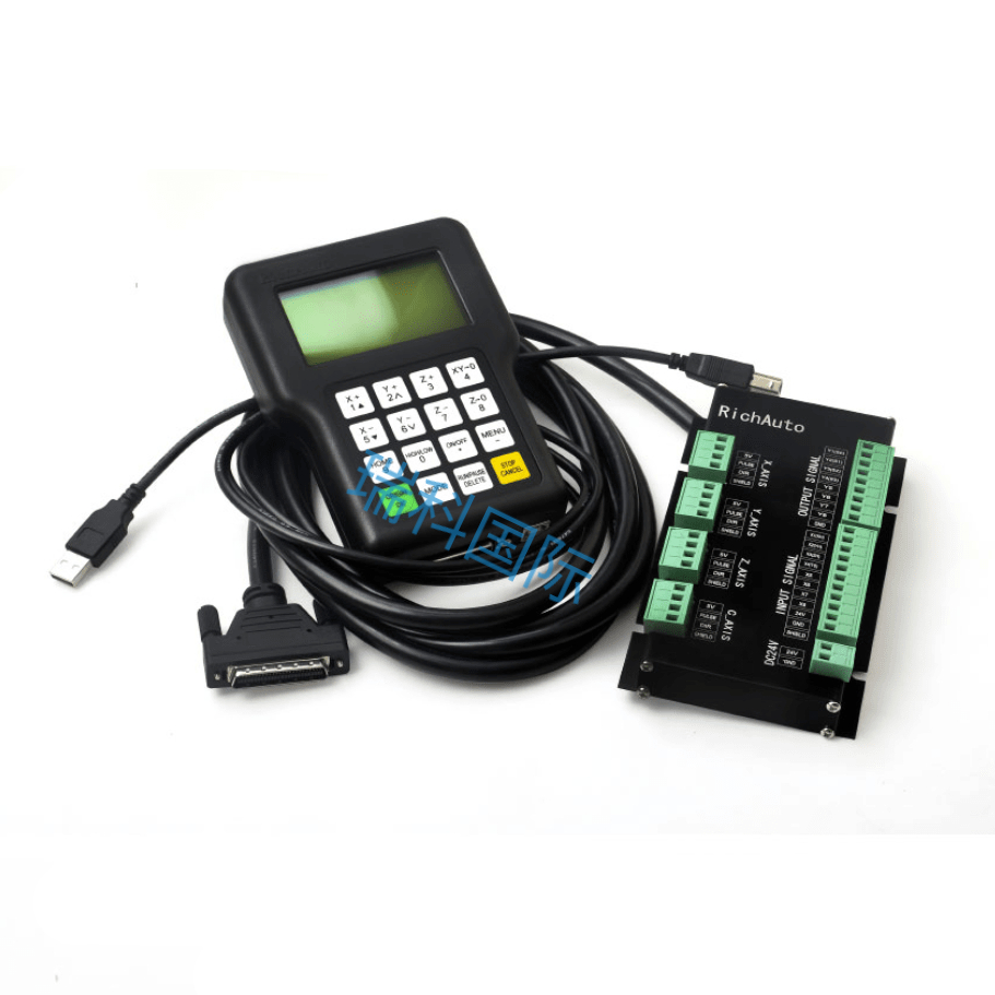 وحدة تحكم RichAuto DSP A11E ال - مراجعة Richauto A11 Dsp Controller 3 Axis وسعره
