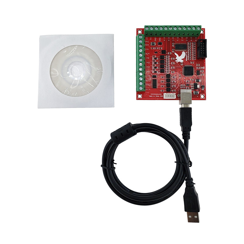 1 قطعة لوحة واجهة التحكم CNC U - مراجعة 5 Axis Cnc Breakout Board Interface Mach3 وسعره