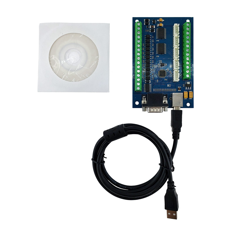 1 قطعة لوحة واجهة التحكم CNC U - مراجعة 5 Axis Cnc Breakout Board Interface Mach3 وسعره