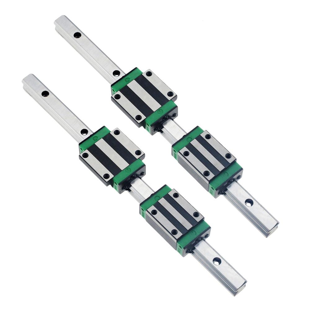 مجموعة CNC مكونة من 6 قطع: سكة - مراجعة Hgr20 Linear Guide Rail Ballscrew Set وسعره