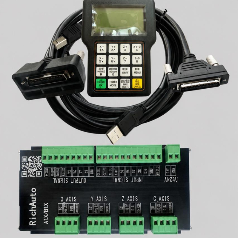 وحدة تحكم RichAuto ثلاثية المح - مراجعة Richauto A11 Dsp Controller 3 Axis وسعره