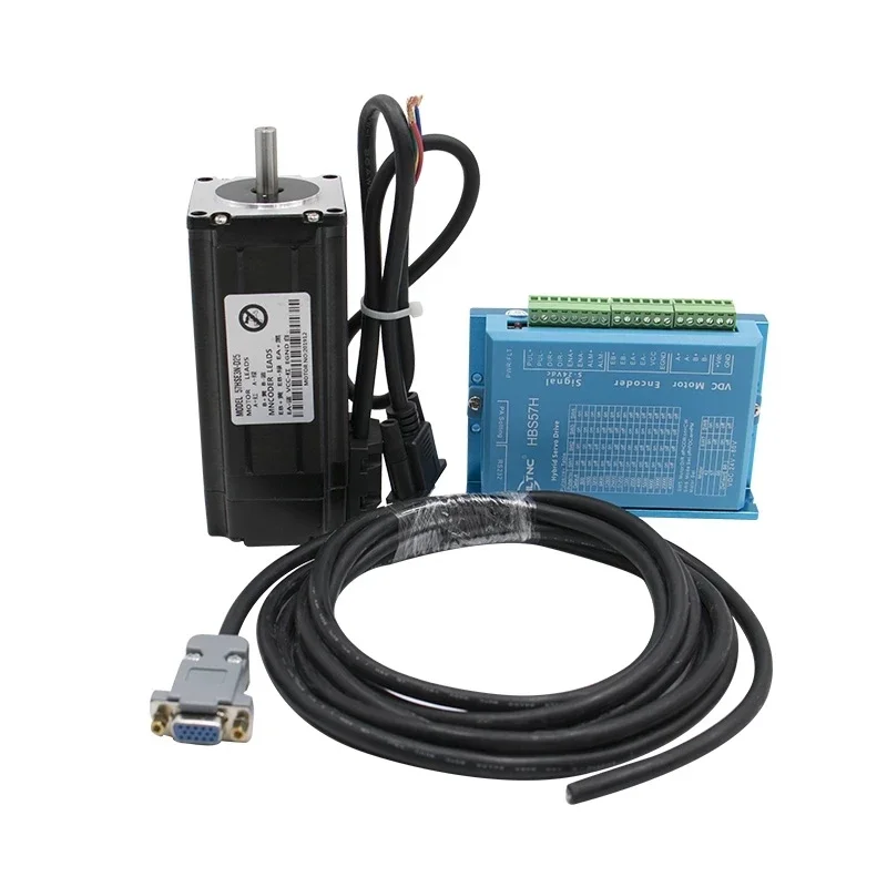مجموعة محرك متدرج Nema 23: حلق - مراجعة Nema 23 Closed Loop Stepper Motor Driver Kit وسعره