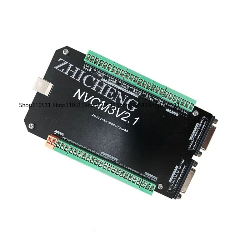 V2.1 3/4/5/6-محور وحدة تحكم با - مراجعة 5 Axis Cnc Breakout Board Interface Mach3 وسعره