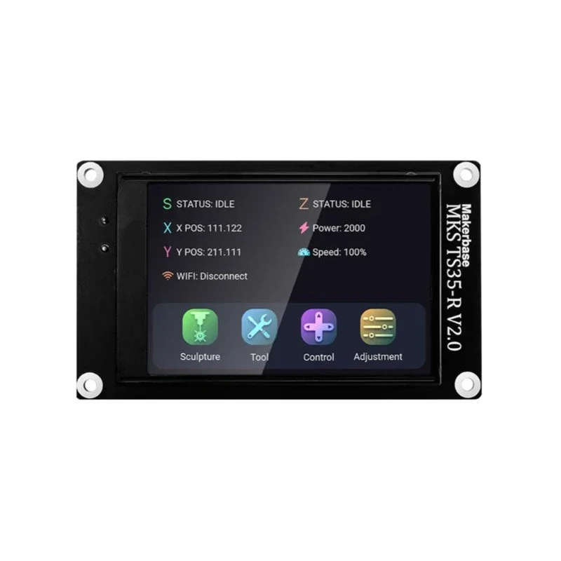 وحدة تحكم MKS DLC32 V2 GRBL لا - مراجعة Grbl 32 Bit Control Board Offline Display وسعره