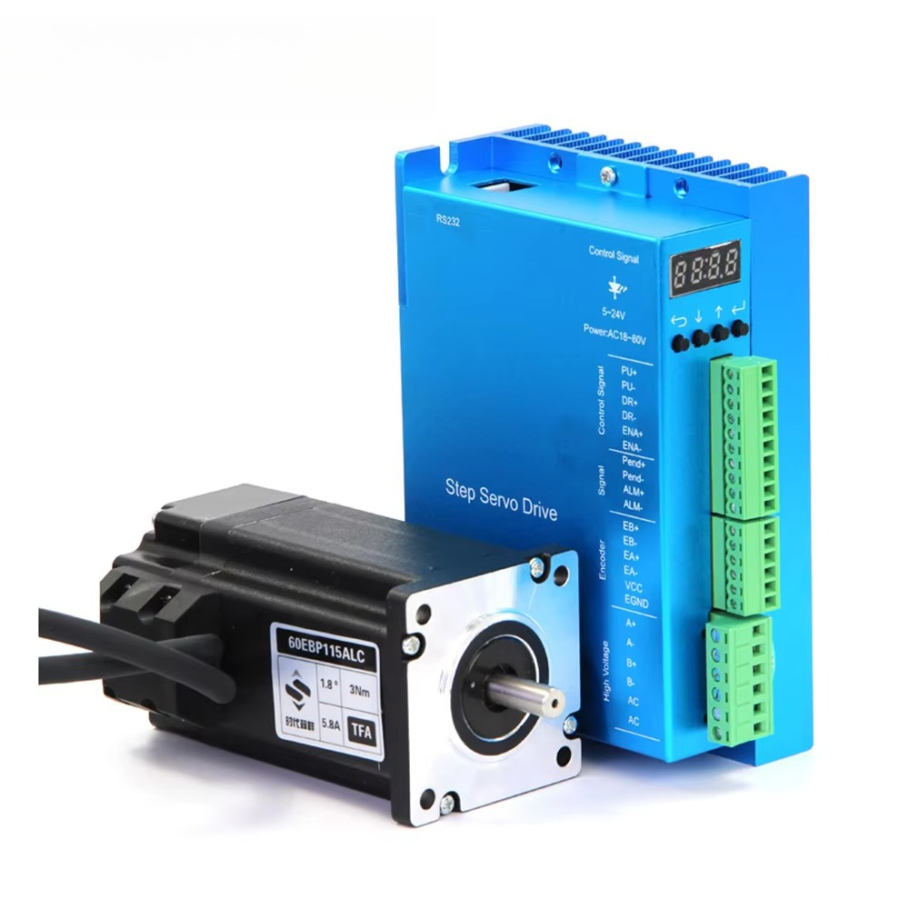 طقم NEMA 23 ذو حلقة مغلقة CNC  - مراجعة Nema 23 Closed Loop Stepper Motor Driver Kit وسعره