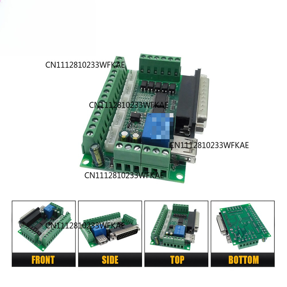 لوحة التحكم CNC DB25 MACH3 ذات - مراجعة 5 Axis Cnc Breakout Board Interface Mach3 وسعره