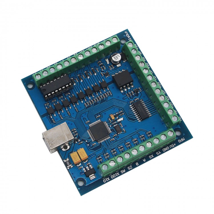بطاقة تحكم CNC عبر USB بأربعة  - مراجعة Mach3 Usb Cnc Controller 4 Axis 100Khz وسعره