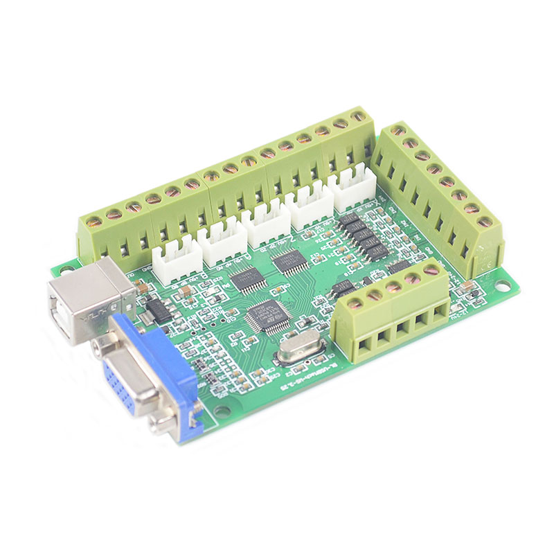 لوحة الاختراق MACH3 ، منفذ USB - مراجعة 5 Axis Cnc Breakout Board Interface Mach3 وسعره
