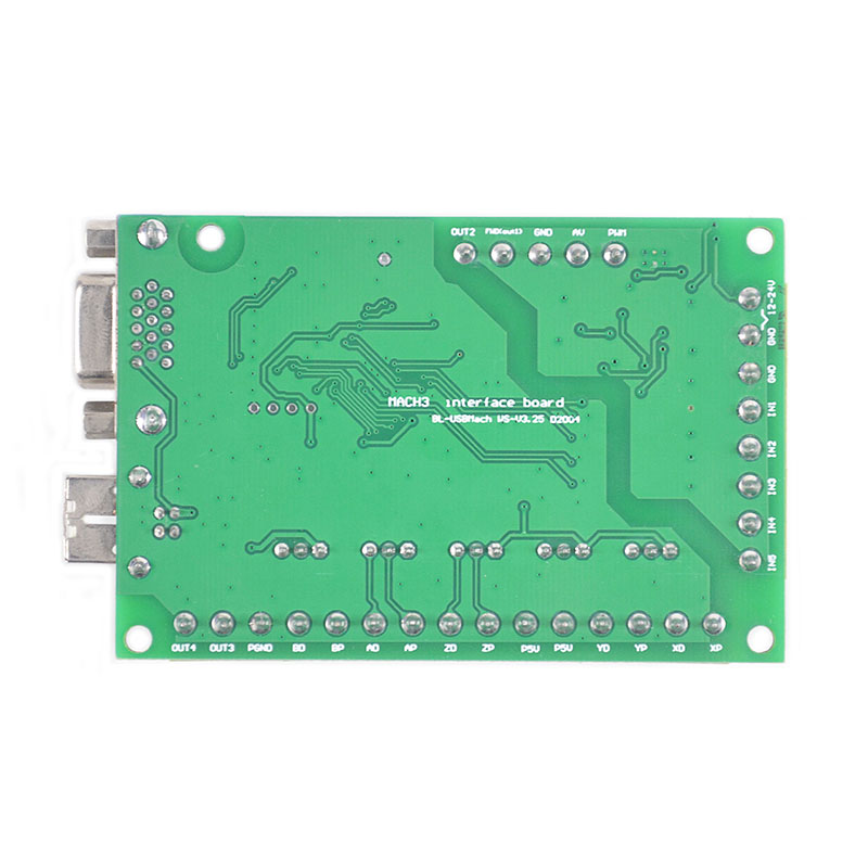 لوحة الاختراق MACH3 ، منفذ USB - مراجعة 5 Axis Cnc Breakout Board Interface Mach3 وسعره