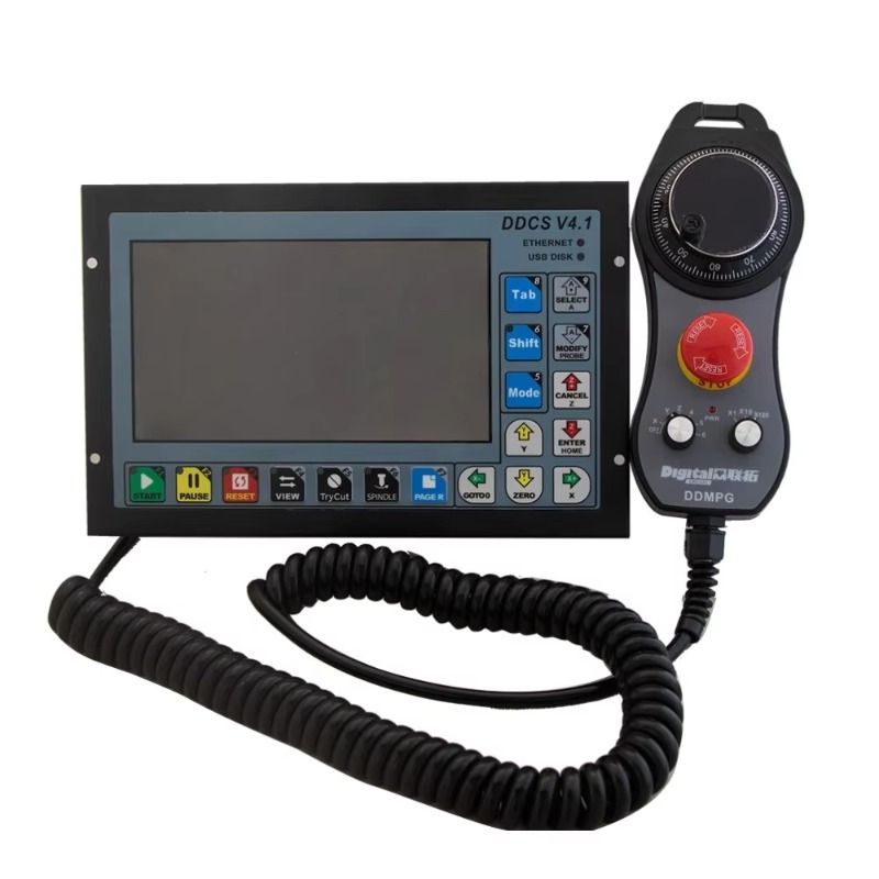 أحدث Ddcs V4.1 3/4 محور وحدة ت - مراجعة Ddcs V4.1 4 Axis Cnc Offline Controller وسعره